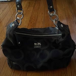 Black Coach classic C bag